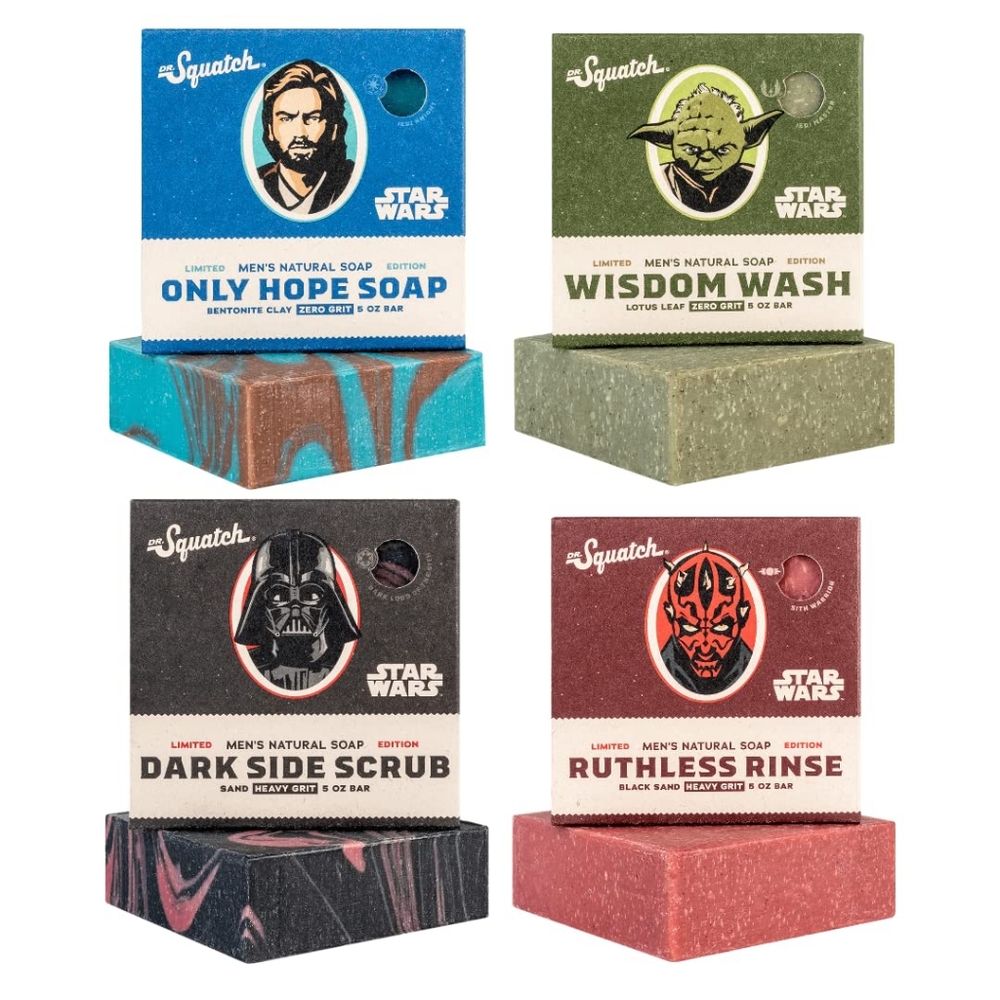 New Dr Squatch Soaps Star Wars Special Edition Set